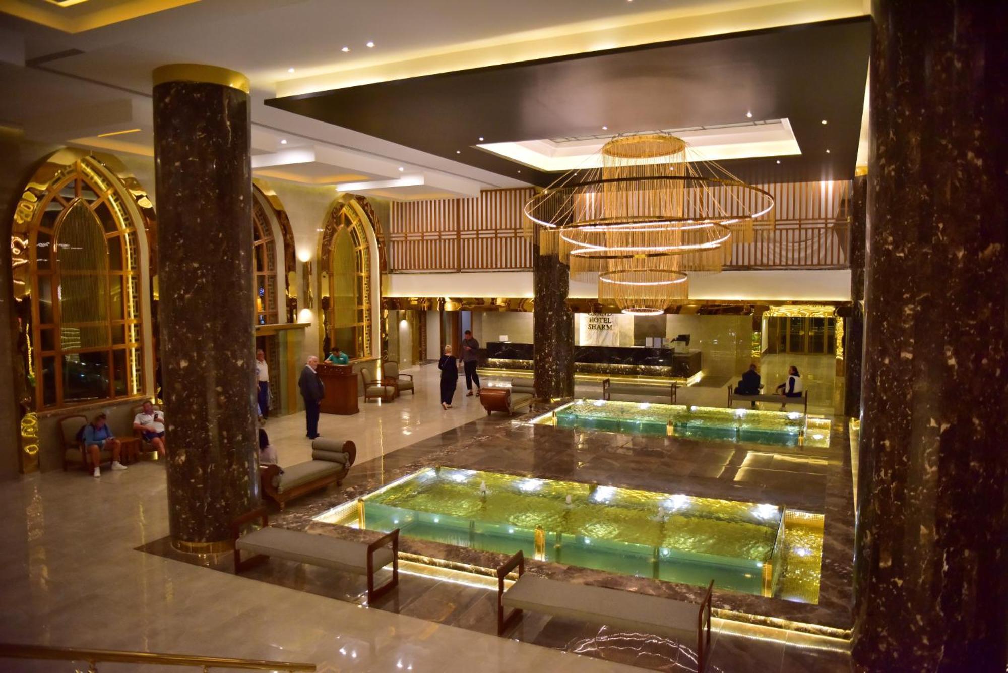 The Grand Hotel Sharm El Sheikh 외부 사진 The lobby of the Grand Hyatt Hotel